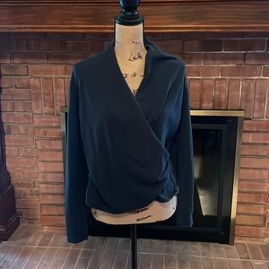 Lafayette 148. Wrap sweater L